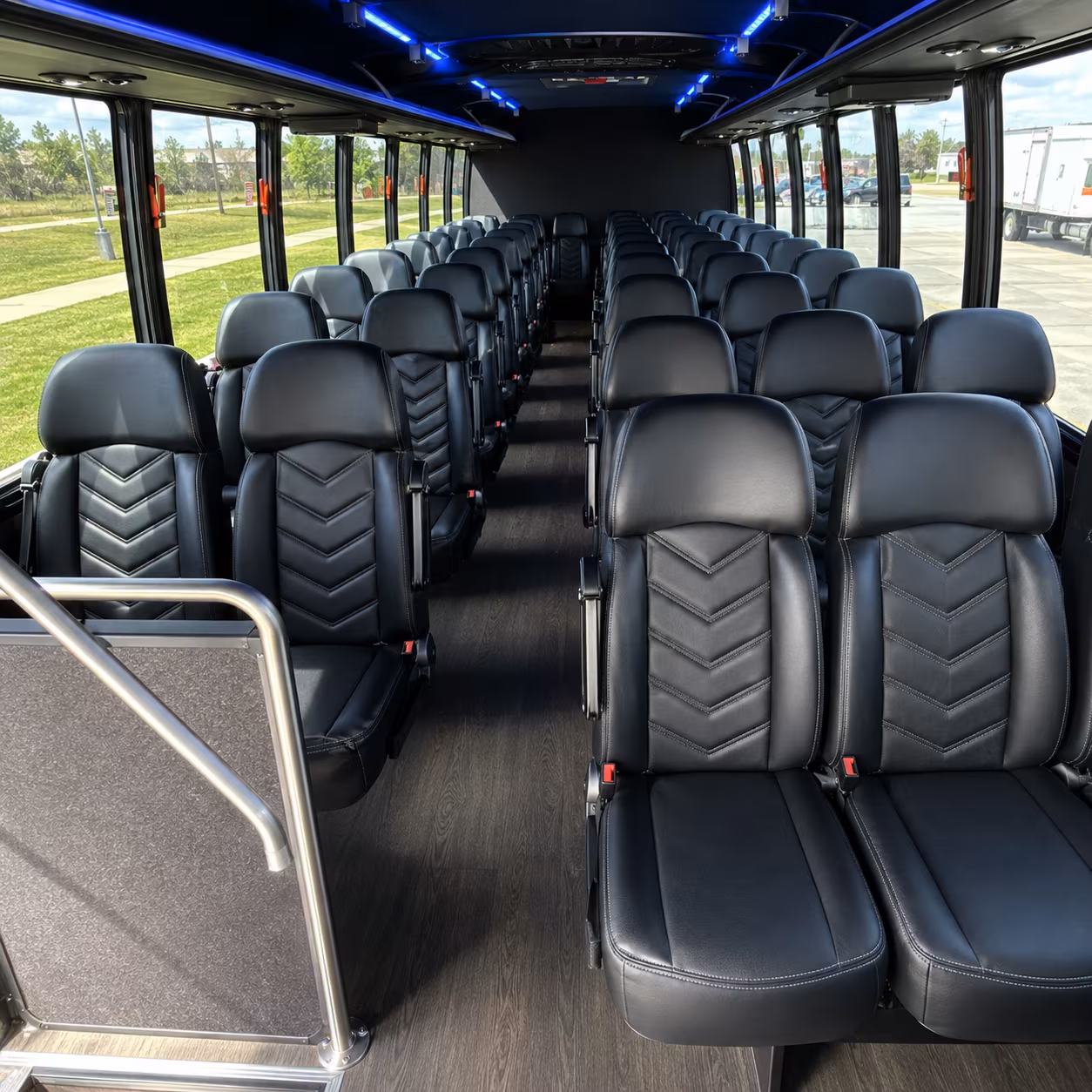 how is a bus rental actually priced in pittsburg california