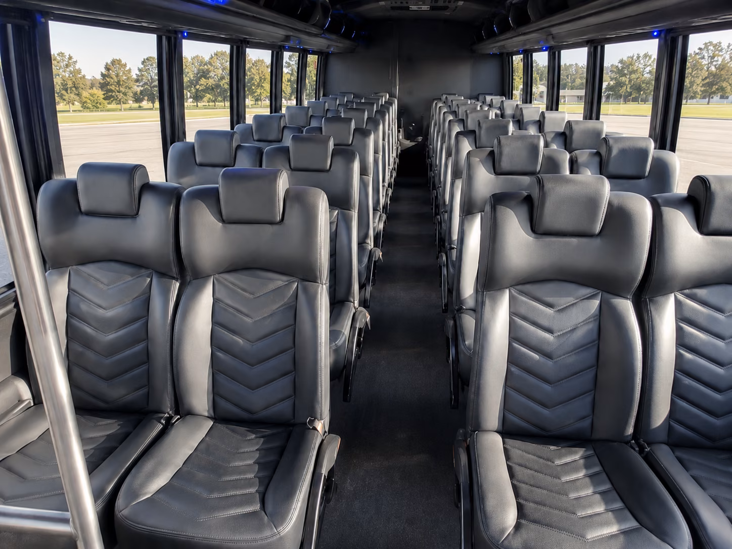 pittsburg 15 passenger minibus inside