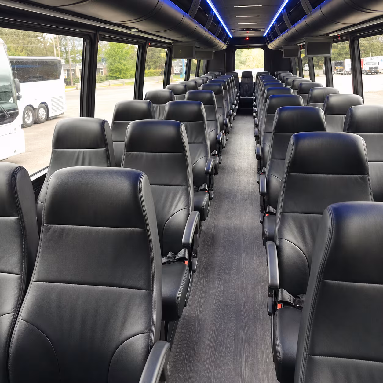 pittsburg 30 passenger minibus interior