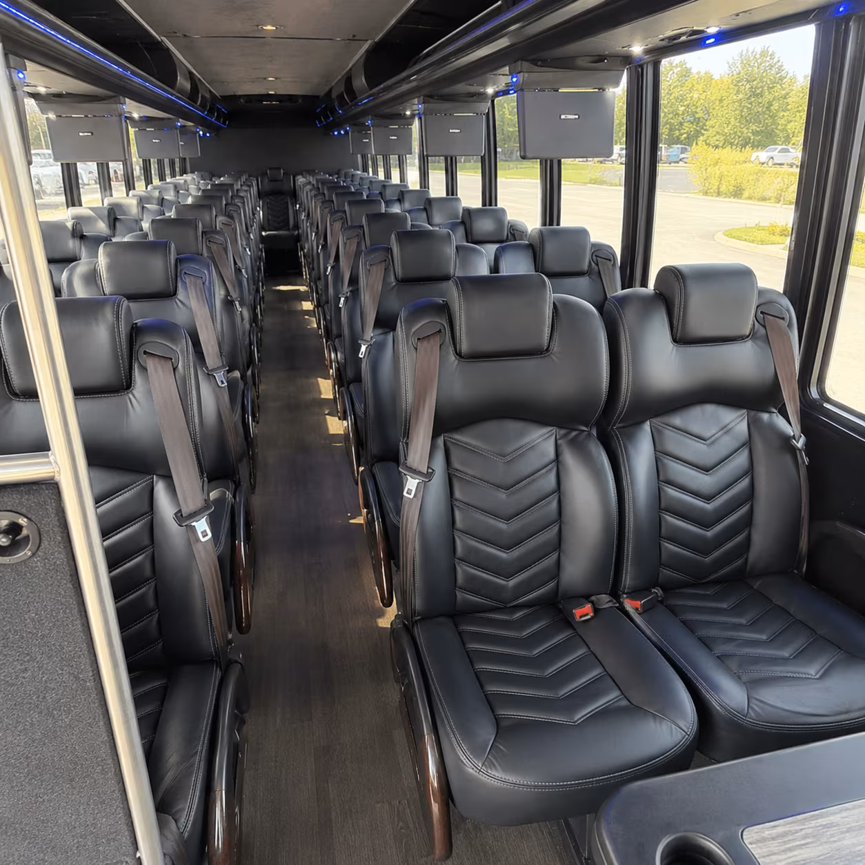 pittsburg 35 passenger minibus inside