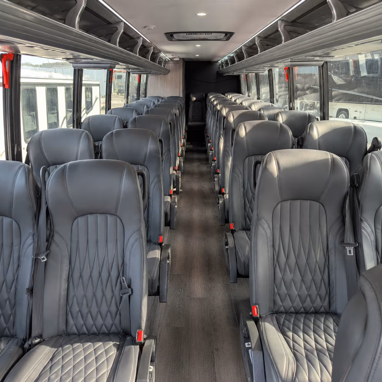 pittsburg 35 passenger minibus interior