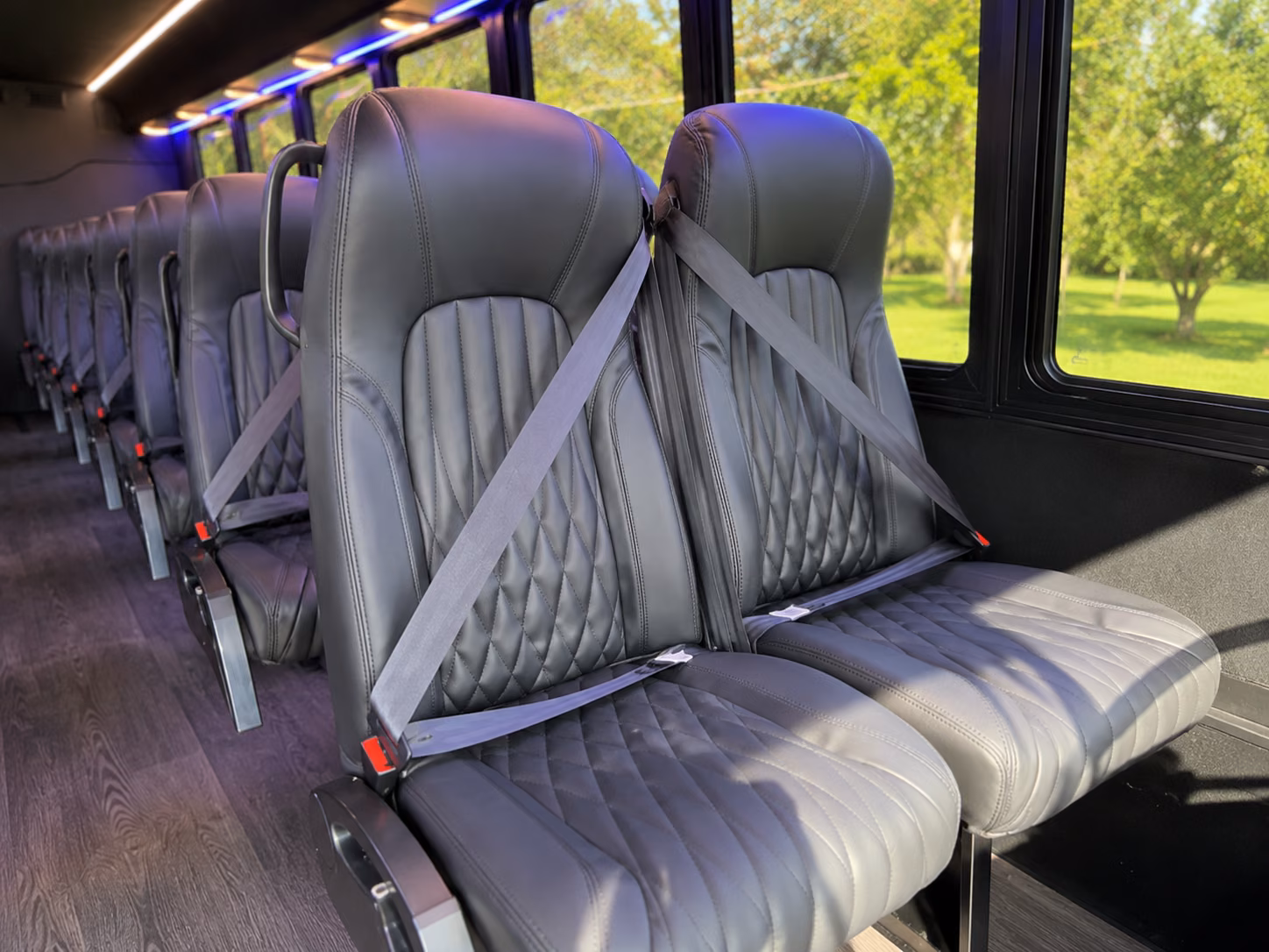 pittsburg school event transportation onboard seating
