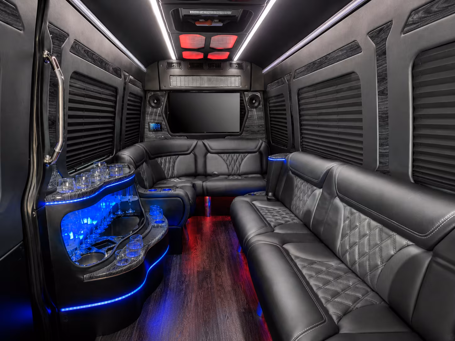 pittsburg sprinter limousine interior
